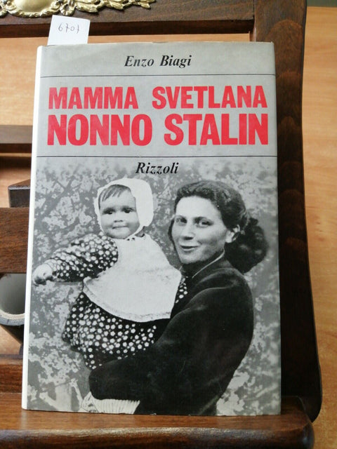 ENZO BIAGI - MAMMA SVETLANA NONNO STALIN - 1ED. RIZZOLI 1967 ILLUSTRATO (6