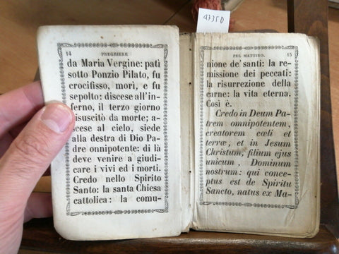 GIORNALE PEL CRISTIANO OVVERO ESERCIZJ DIVOTI PER LA MATTINA E SERA 1863 (4