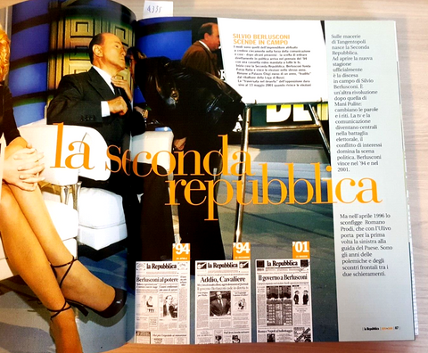 IL LIBRO DEI TRENT'ANNI 1976 2006 LA REPUBBLICA attualit politica economia