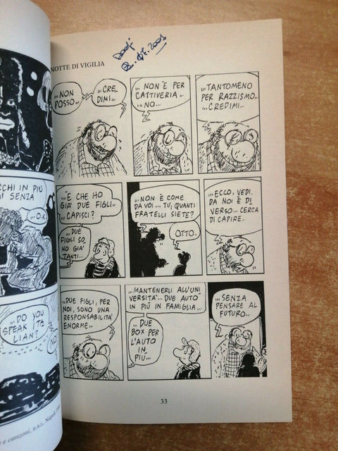 IL ROMANZO DI BOBO - SERGIO STAINO 1ED. FELTRINELLI 2001 FUMETTI POLITICA(