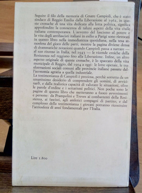 Campioli - Cronache di lotta nel movimento operaio - Guanda 1965 - 1 ed. (