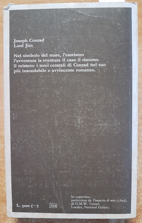 JOSEPH CONRAD - LORD JIM - GARZANTI - 1979 - (6228C)