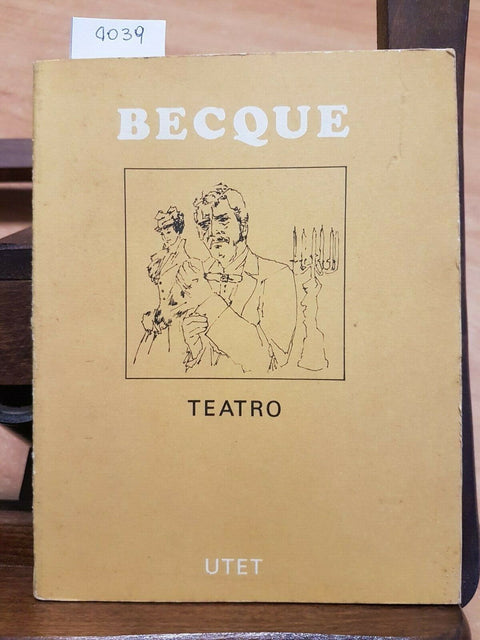 HENRY BECQUE- TEATRO - UTET - 1968 - MICHEL PAUPER/I CORVI/ LA PARIGINA - (