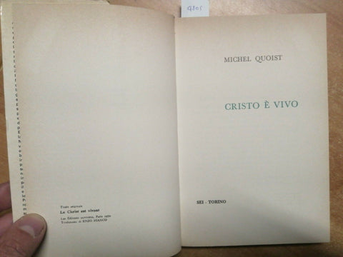 MICHEL QUOIST - CRISTO E' VIVO - 1970 - SEI - (4805)