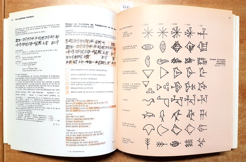 NAISSANCE DE L'ECRITURE - CUNEIFORMES ET HIEROGLYPHES 1982 nascita scrittura