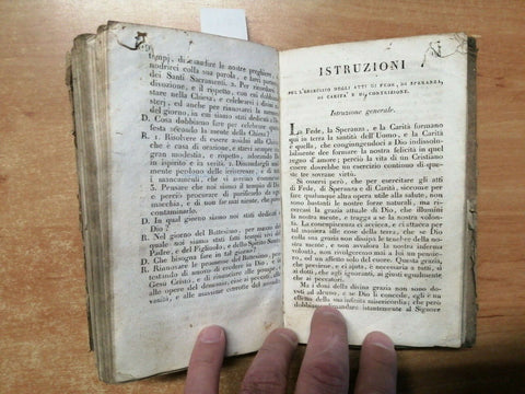 COMPENDIO DELLA DOTTRINA CRISTIANA AD USO DELLA CITTA' DI LODI 1823 RARO!(