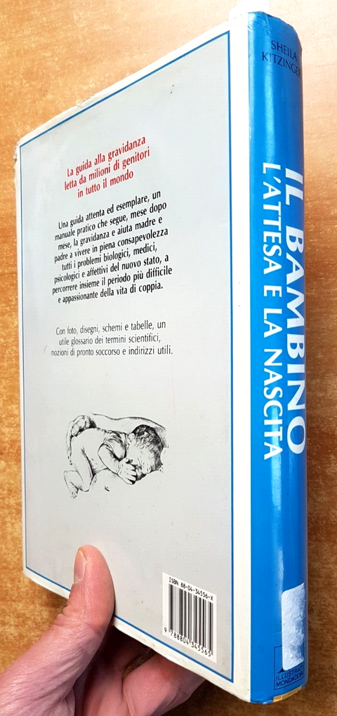 KITZINGER: IL BAMBINO L'ATTESA E LA NASCITA insieme la gravidanza MONDADORI3295