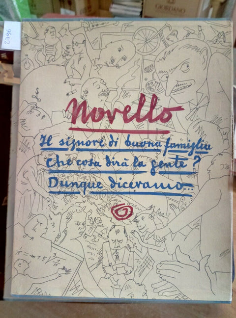 100 DISEGNI DI NOVELLO - COFANETTO CON 3 VOLUMI - MONDADORI - (2796) -