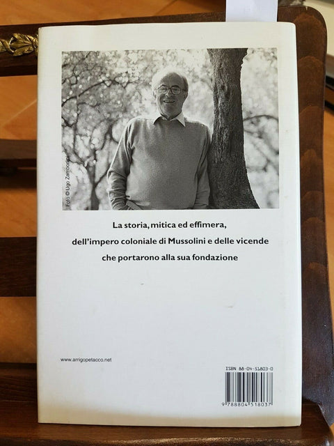 ARRIGO PETACCO - FACCETTA NERA LA CONQUISTA DELL'IMPERO - 2003 MONDADORI (