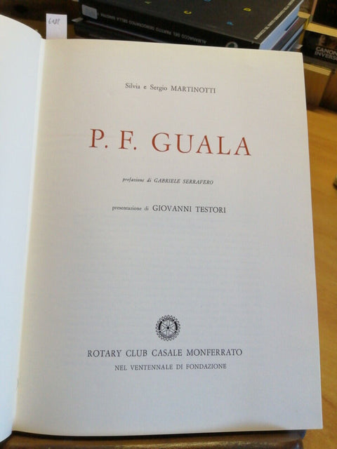 P.F. Guala - Silvia e Sergio Martinotti 1976 Rotary Club Casale Monferrato(