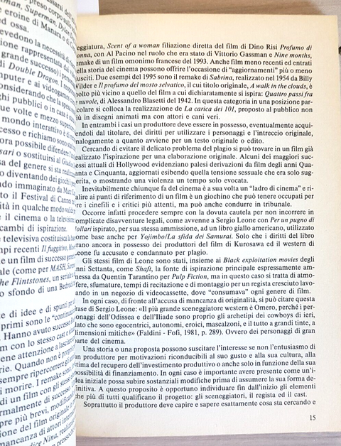 FAI UN FILM produzione cinema - GIANNANDREA PECORELLI - GREMESE - 1996 (466