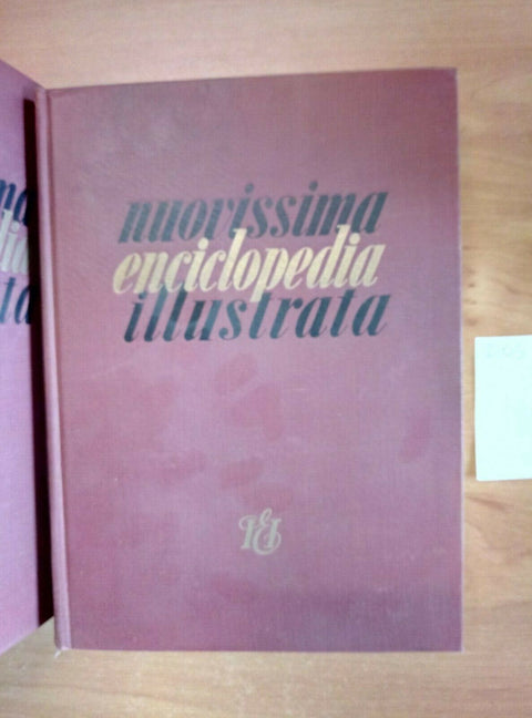 NUOVISSIMA ENCICLOPEDIA ILLUSTRATA 6 VOLUMI - ISTITUTO EDITORIALE ITALIANO/2105