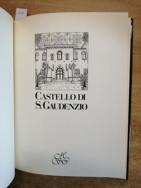 CASTELLO DI SAN GAUDENZIO Cervesina Voghera 1987 PAVIA BERG sforza d'este