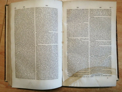 D'Harmonville 1842 Dictionnaire des dates des faits des lieux... 2 VOLUMI
