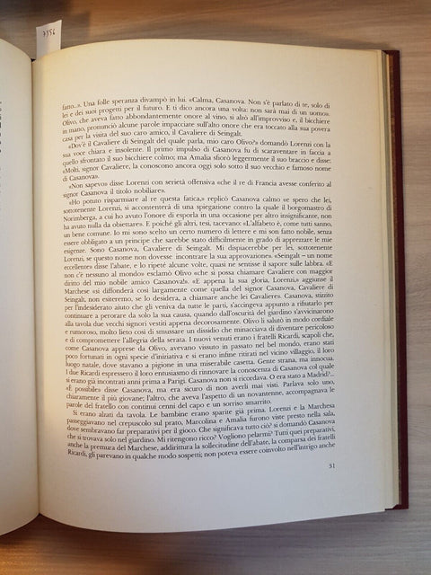 IL RITORNO DI CASANOVA - SCHNITZLER ARTHUR - OLIVETTI - 1985 - illustrato (