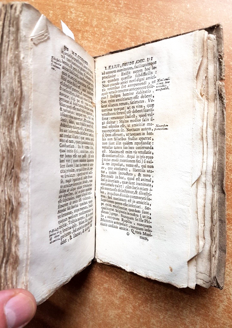 M. TULLII CICERONIS - De officiis LIBRI TRES - 1711 Joannem Manfr PATAVII