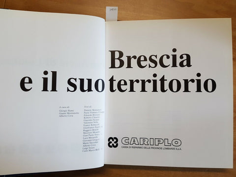 BRESCIA E IL SUO TERRITORIO - RUMI COVA MEZZANOTTE - 1996 CARIPLO (3977