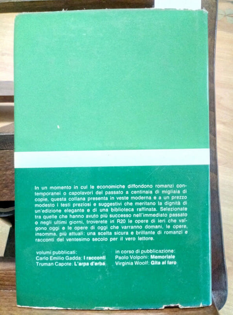 TRUMAN CAPOTE - L'ARPA D'ERBA 1965 GARZANTI - ROMANZO (2012S)