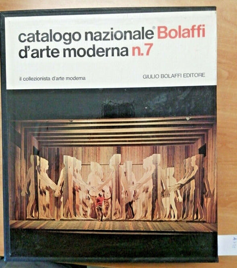 CATALOGO NAZIONALE BOLAFFI D'ARTE MODERNA N. 7 - COFANETTO + 3 VOLUMI (472