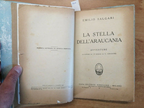 SALGARI I PIRATI DELLA MALESIA/LA STELLA DELL'ARAUCANIA + VERNE LA CASA A VAPOR