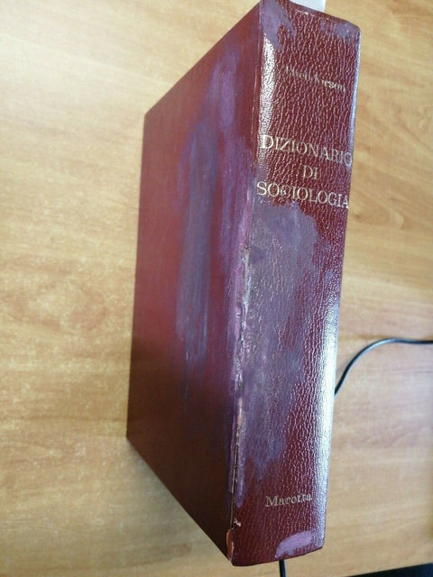 GEORGE E ACHILLES THEODORSON - DIZIONARIO DI SOCIOLOGIA - 1975 - MAROTTA (2