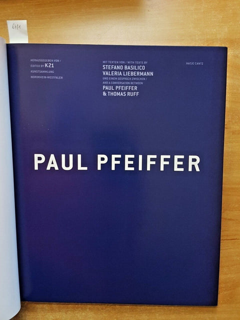 PAUL PFEIFFER - fotografia - Hatje Kantz - 2000 - k21 (6791)
