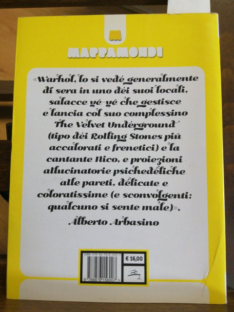 ANDY WARHOL MUSIC SHOW - BIANCA MARTINELLI 1ED. 2011 CASTELVECCHI(3856i