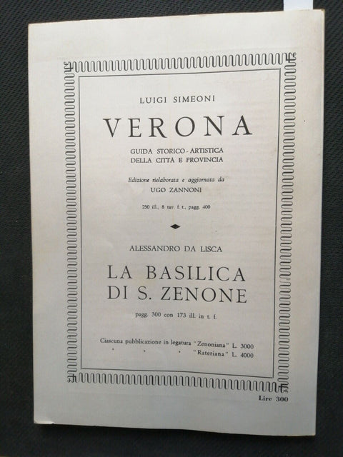 A MICHELE SANMICHELI 1559-1959 SUPPLEMENTO DI "VITA VERONESE" (4230L)