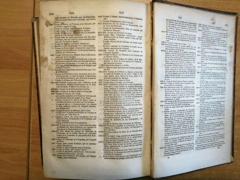 D'Harmonville 1842 Dictionnaire des dates des faits des lieux... 2 VOLUMI
