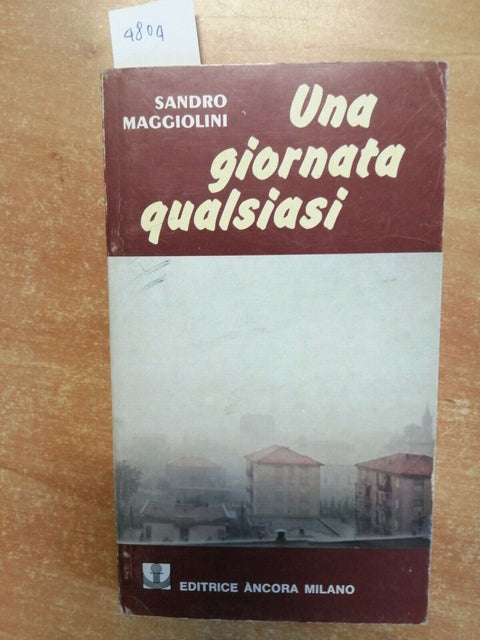 UNA GIORNATA QUALSIASI - SANDRO MAGGIOLINI - ANCORA 1976 ASCOLTA SI FA SERA