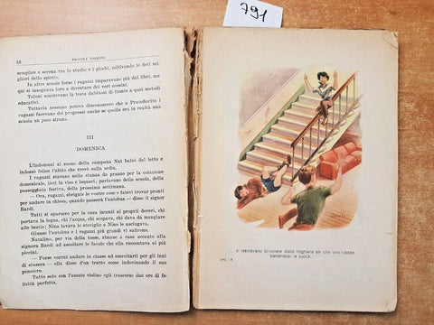 PICCOLI UOMINI - L. ALCOTT - 1958 - EDITRICE BOSCHI - ILLUSTRATO RICCIUTI (