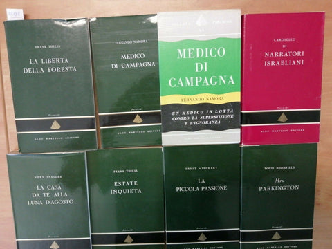 LOTTO 11 VOLUMI collana LA PIRAMIDE - ALDO MARTELLO - VEDI ELENCO INTERNO (