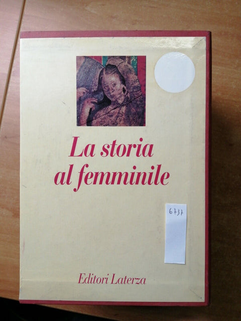 LA STORIA AL FEMMINILE: 5 Volumi + cofanetto 1993 LATERZA per Marzorati (67