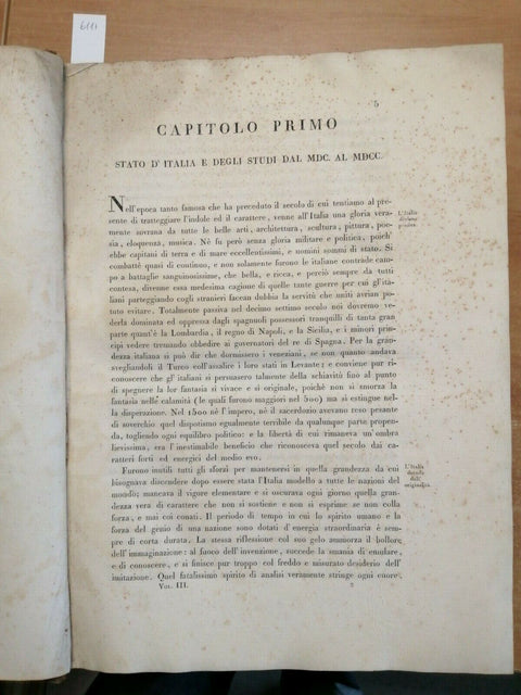 Storia della Scultura Dal suo Risorgimento Sino al Sec. XIX - 3 VOLL. 1813(