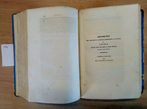 OPERE MINORI DI DANTE ALIGHIERI DISSERTAZIONI E NOTE VOL. UNICO SENZA DATA(