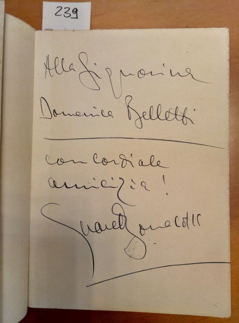 1939 CESARE BONACOSSA- ASPETTI ATLETICI DELL'EROE - AUTOGRAFATO!!! - 239