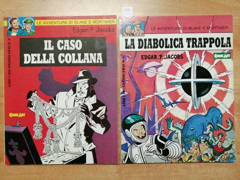 LOTTO 2 LE AVVENTURE DI BLAKE E MORTIMER: LA COLLANA+LA DIABOLICA TRAPPOLA(