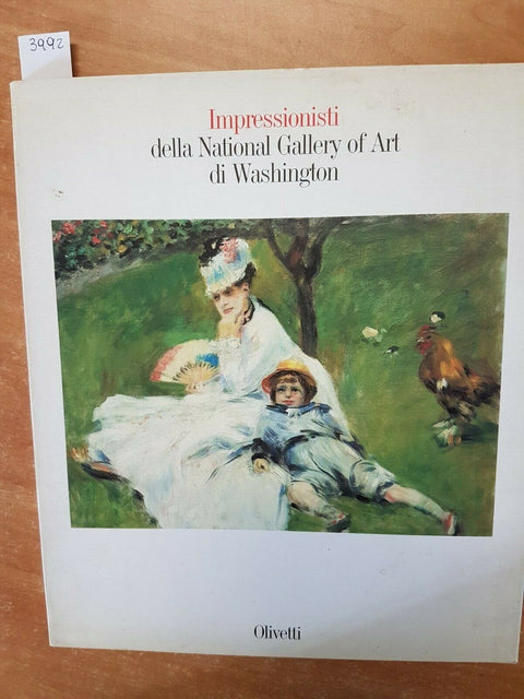 IMPRESSIONISTI DELLA NATIONAL GALLERY OF ART DI WASHINGTON 1989 OLIVETTI (3
