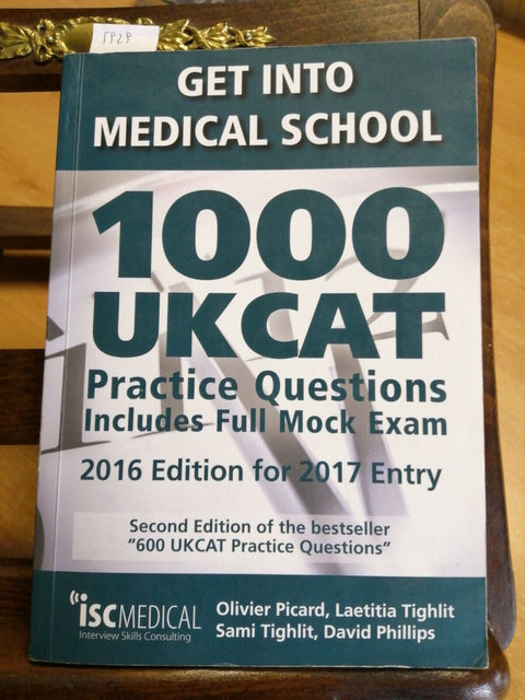 GET INTO MEDICAL SCHOOL 1000 UKCAT PRACTICE QUESTIONS 2017 ENTRY ISCMEDICAL