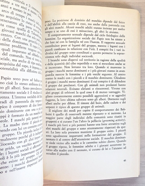 Origine della socialit umana - Chiarelli - 1976 - Vallecchi - ANTROPOLOGIA