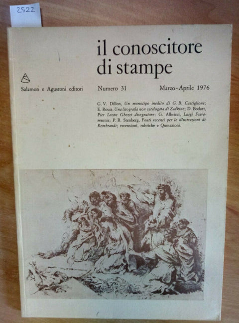 IL CONOSCITORE DI STAMPE - N 31 MARZO/APRILE - 1976 - SALAMON AGUSTONI (25