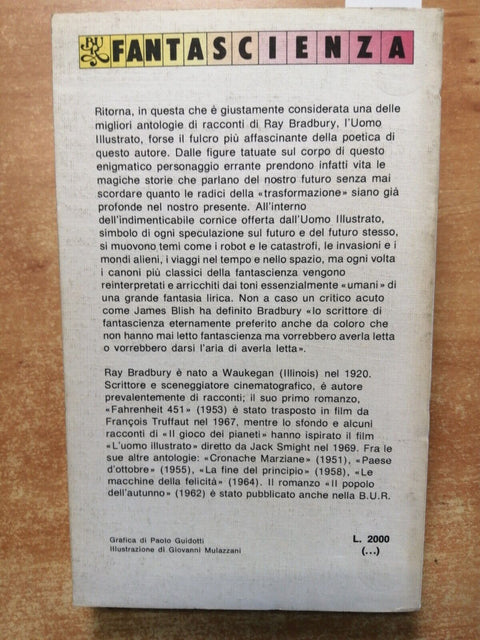 RAY BRADBURY - IL GIOCO DEI PIANETI - RIZZOLI BUR - 1979 science fiction (7