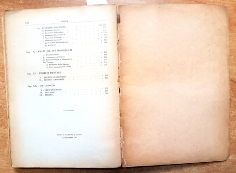 NOTE DI CLINICA ODONTOJATRICA 1944 Gianfranco Acchiappati DE MATTIA CESARE