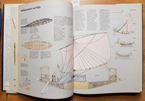 ATLANTE DELL'ANTICO EGITTO - BAINES, MALEK 1992 De Agostini - illustrato (