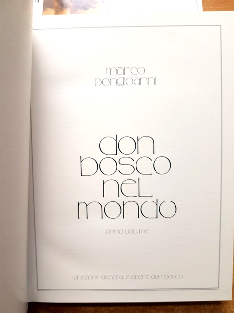 DON BOSCO NEL MONDO 2 volumi + cofanetto 1988 - Marco Bongioanni - (7534