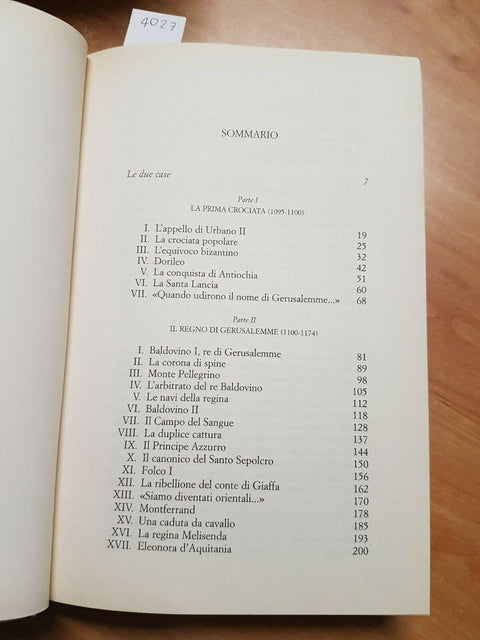 GEORGES BORDONOVE - LE CROCIATE E IL REGNO DI GERUSALEMME -1999 - CDE - (40