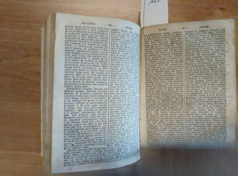 DIZIONARIO BIOGRAFICO UNIVERSALE 1865 FR. PREDARI - GUIGONI MILANO (1462