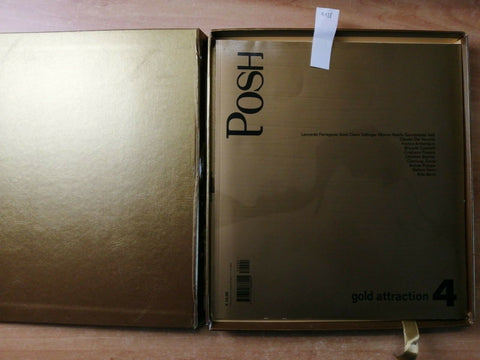 POSH ANNO 1 LIMITED EDITION 4 COPERTINA E COFANETTO ORO GOLD da collezione