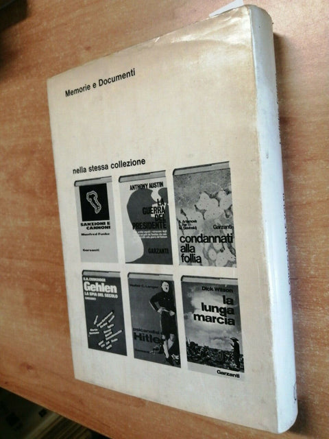 LADISLAS FARAGO - IL GIOCO DELLE VOLPI 1973 GARZANTI - 1ed. - SPIONAGGIO (