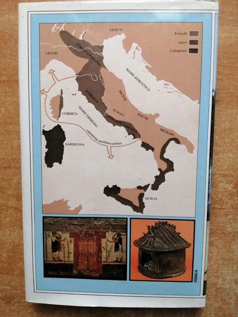 GUIDA ALLA CIVILTA' ETRUSCA - BUZZI GIANCARLO - EUROCLUB - 1985 illustrato